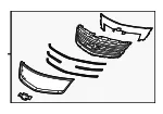 Upper Grille - GM (84928296) - view 10