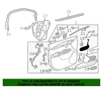 Dark Titanium Front Driver Side Door Inside Handle - GM (84930290) - view 10