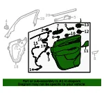 Door Trim Panel - GM (84930413) - view 4