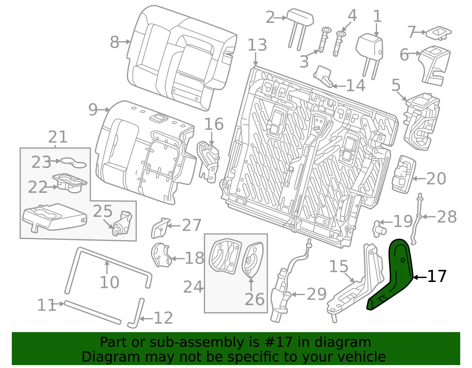 Hinge Cover - GM (84934422) - view 3