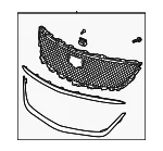 Grille Assembly - GM (84934970) - view 6