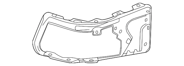 Bumper Bracket - GM (84939174) - view 3