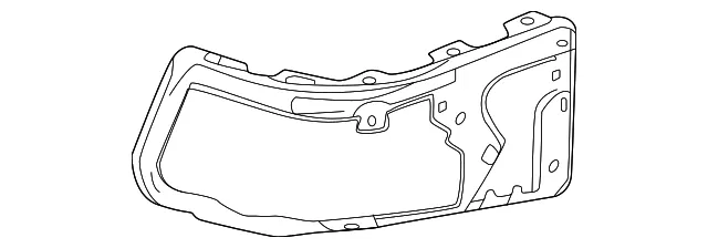Bumper Bracket - GM (84939194) - view 2