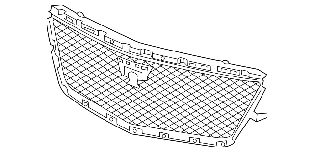 Front Grille - GM (84939299) - view 2