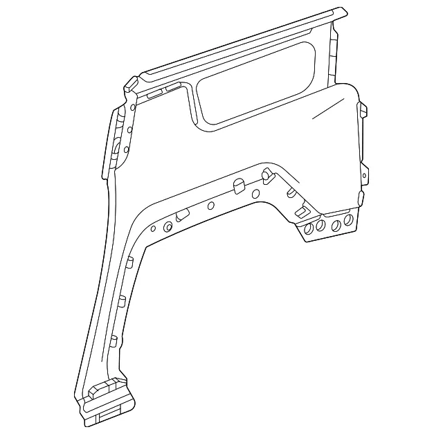Quarter Panel - GM (84943733) - view 2
