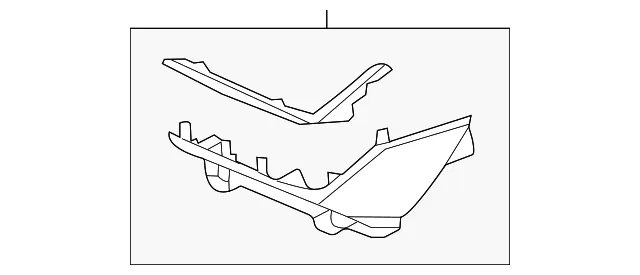 Applique Panel - GM (84948582) - view 2