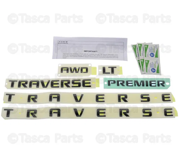 Emblem Set - GM (84950540) - view 4
