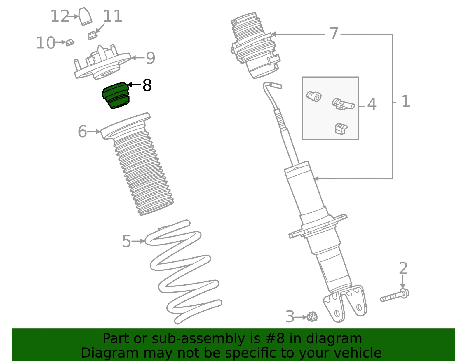 Bumper - GM (84957760) - view 3