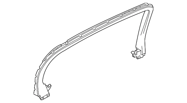 Upper Molding - GM (84958445) - view 2