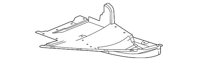 Lower Deflector - GM (84965194)