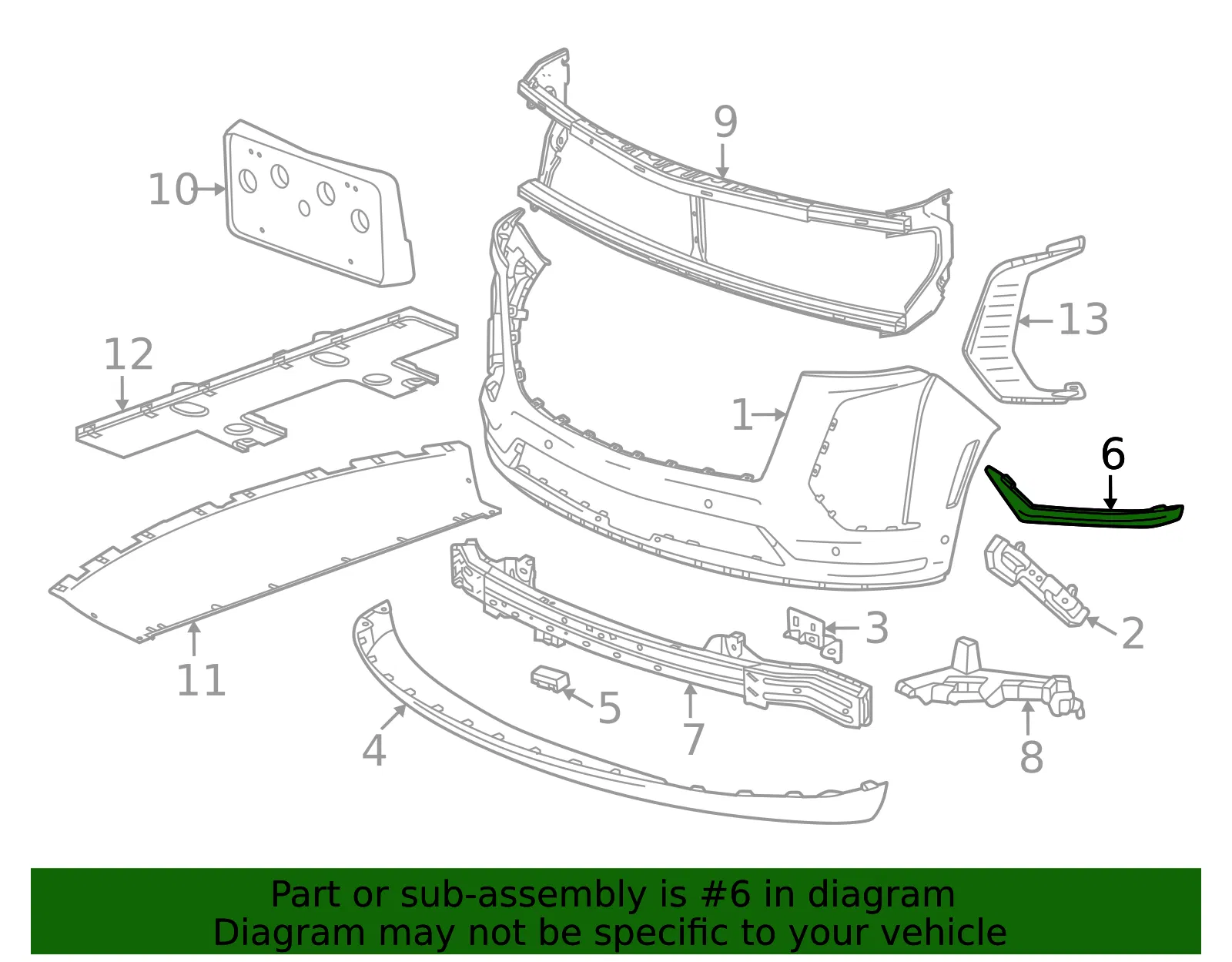 Molding - GM (84966530) - view 5