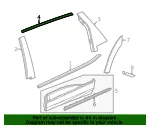 Upper Molding - GM (84969374) - view 6