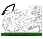 Window Trim - GM (84969509) - view 7