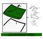 Windshield - GM (84973152) - view 9