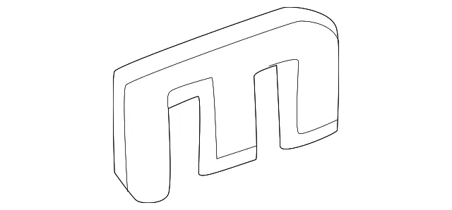 Tailgate Emblem - GM (84976876) - view 3