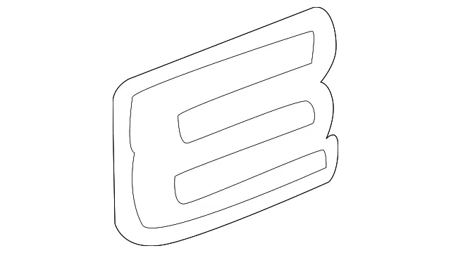 Tailgate Emblem - GM (84976878) - view 3