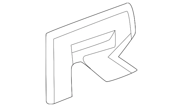 Tailgate Emblem - GM (84976879) - view 3