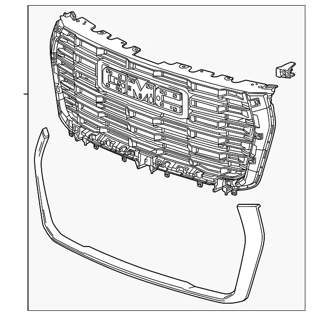 Grille Assembly - GM (84977529)