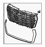 Grille Assembly - GM (84977529) - view 3
