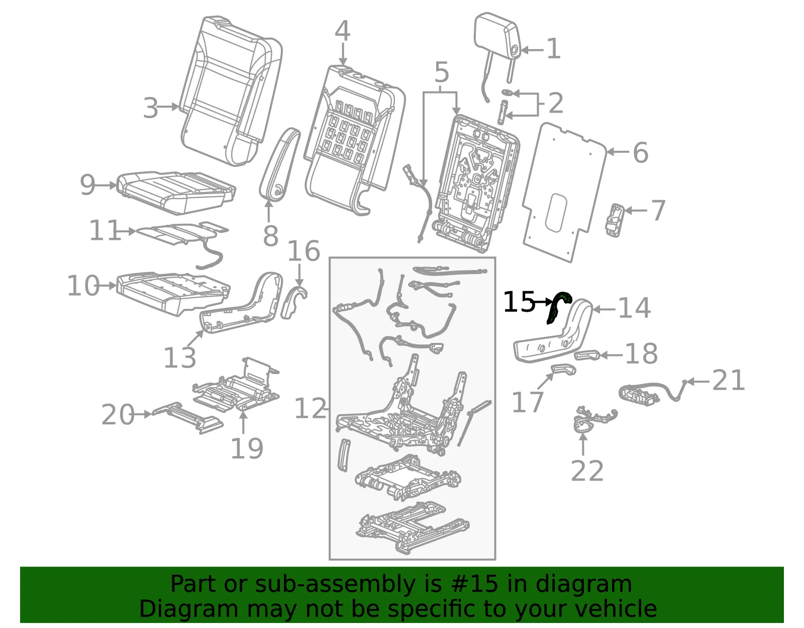 Hinge Cover - GM (84990061) - view 4