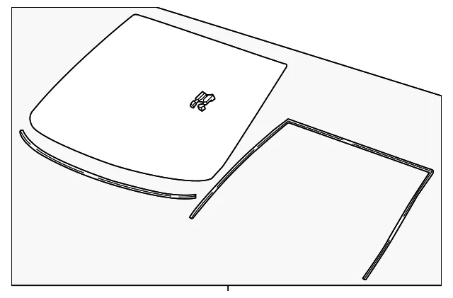 Windshield - GM (84997520) - view 2
