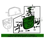 Door Trim Panel - GM (84997678) - view 17