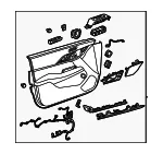 Door Trim Panel - GM (85000607) - view 3