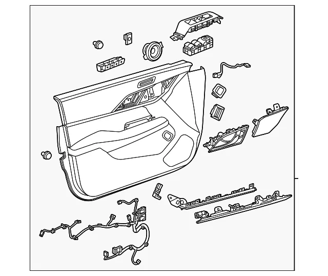 Door Trim Panel - GM (85000608)