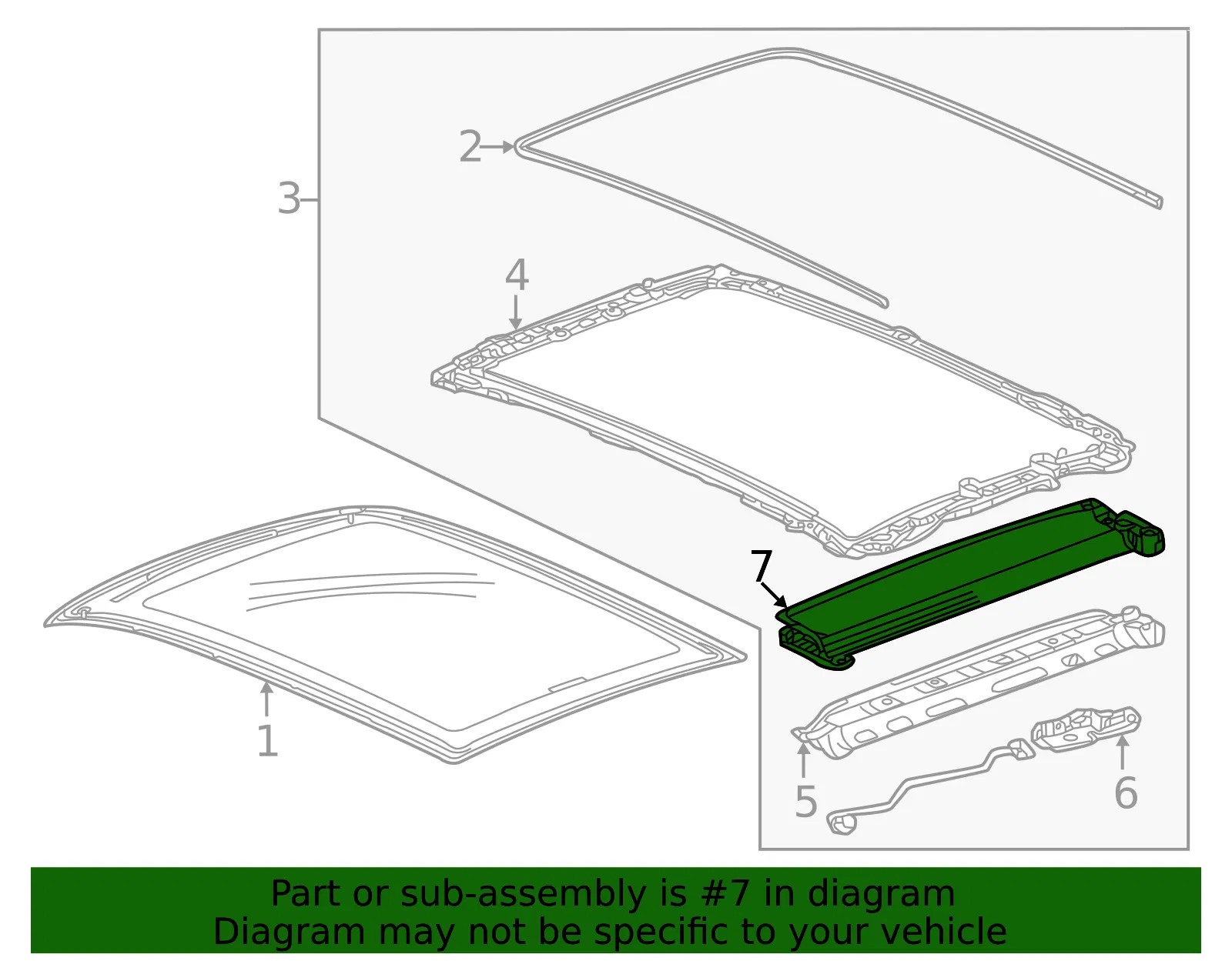 Sunshade - GM (85000796) - view 3