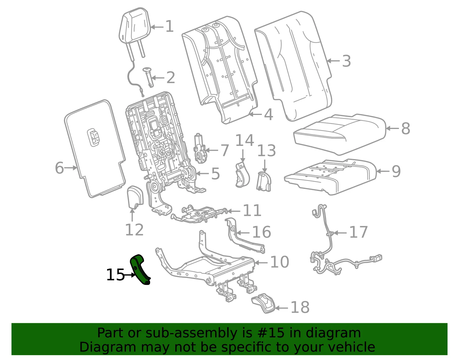 Hinge Cover - GM (85007335) - view 5