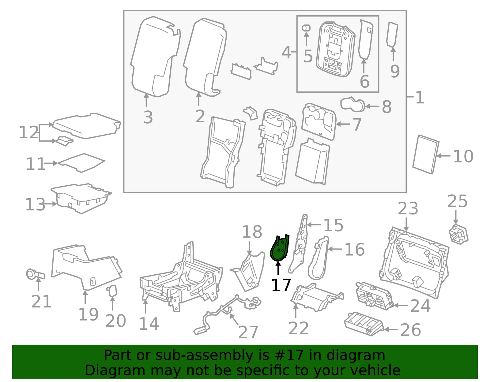 Hinge Cover - GM (85012075) - view 4