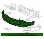 Bumper - GM (85013557) - view 4