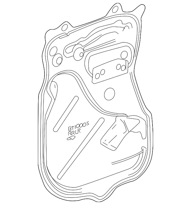 Door Shell Deflector - GM (85013733) - view 2