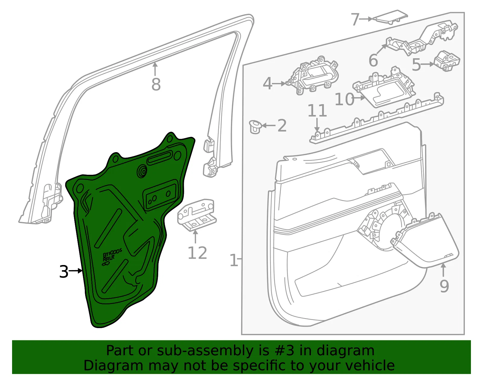 Deflector - GM (85013734) - view 3