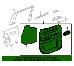 Door Trim Panel - GM (85014835) - view 9