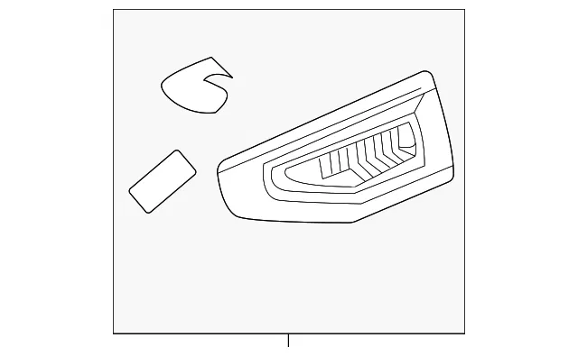 Fender Emblem - GM (85017551)