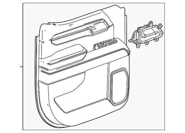 Door Trim Panel - GM (85019508)