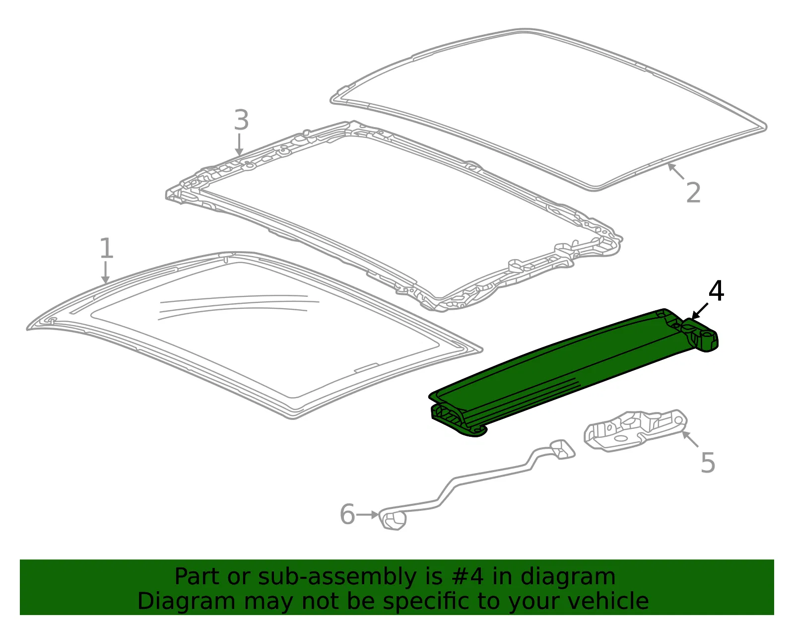 Sunshade - GM (85023266) - view 3