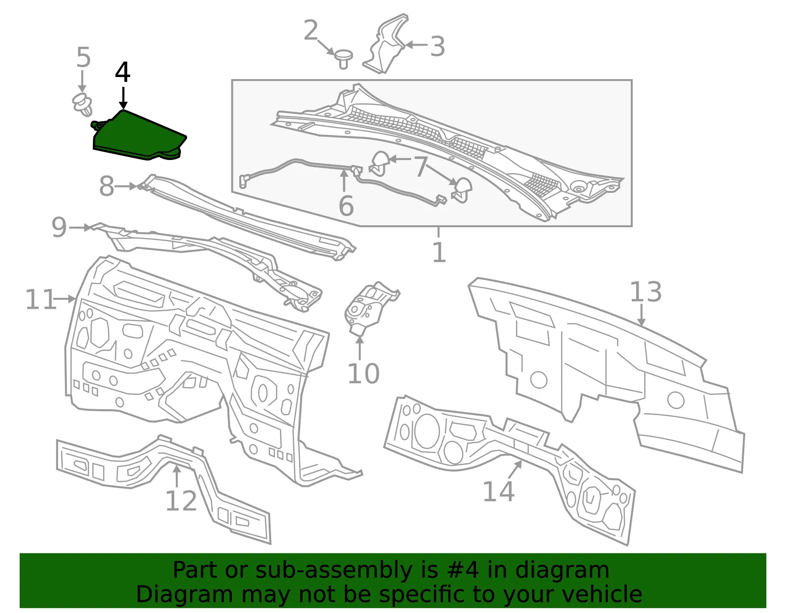 Front Deflector - GM (85023377) - view 4