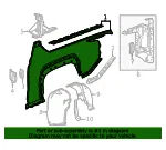 Quarter Panel - GM (85031885) - view 7
