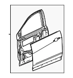 Door Shell - GM (85035558) - view 6