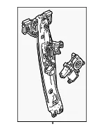 Window Regulator - GM (85039646) - view 6