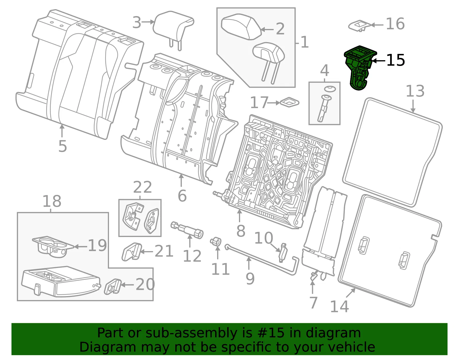 Latch - GM (85040017) - view 3