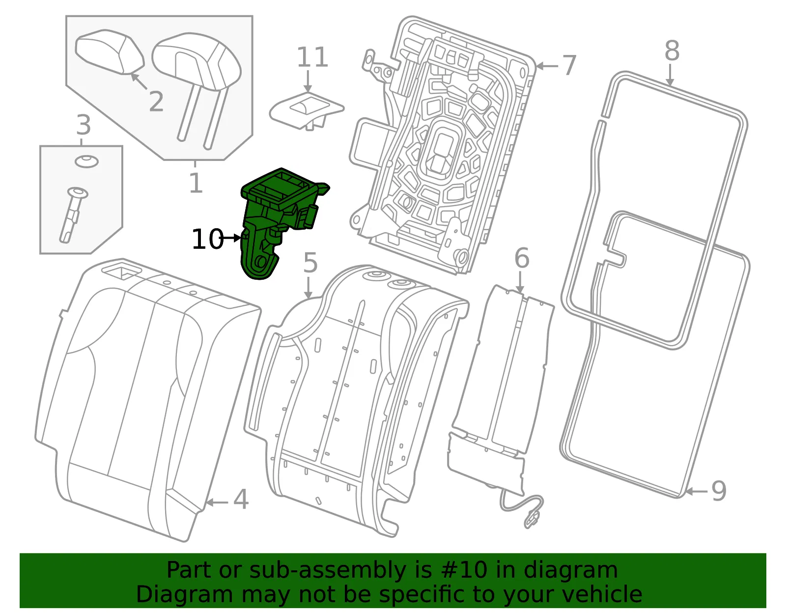 Latch - GM (85040020) - view 3