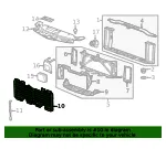 Front Bumper Shutter - GM (85043810) - view 10