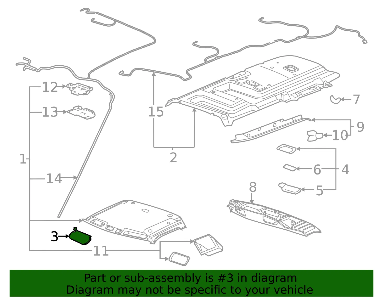 Sunshade - GM (85070077) - view 7