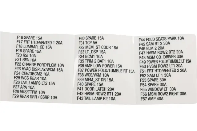 Front Label - GM (85074896) - view 3