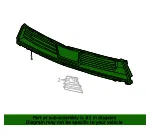 Lower Grille - GM (85093810) - view 4