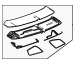 Spoiler Assembly - GM (85098466) - view 3