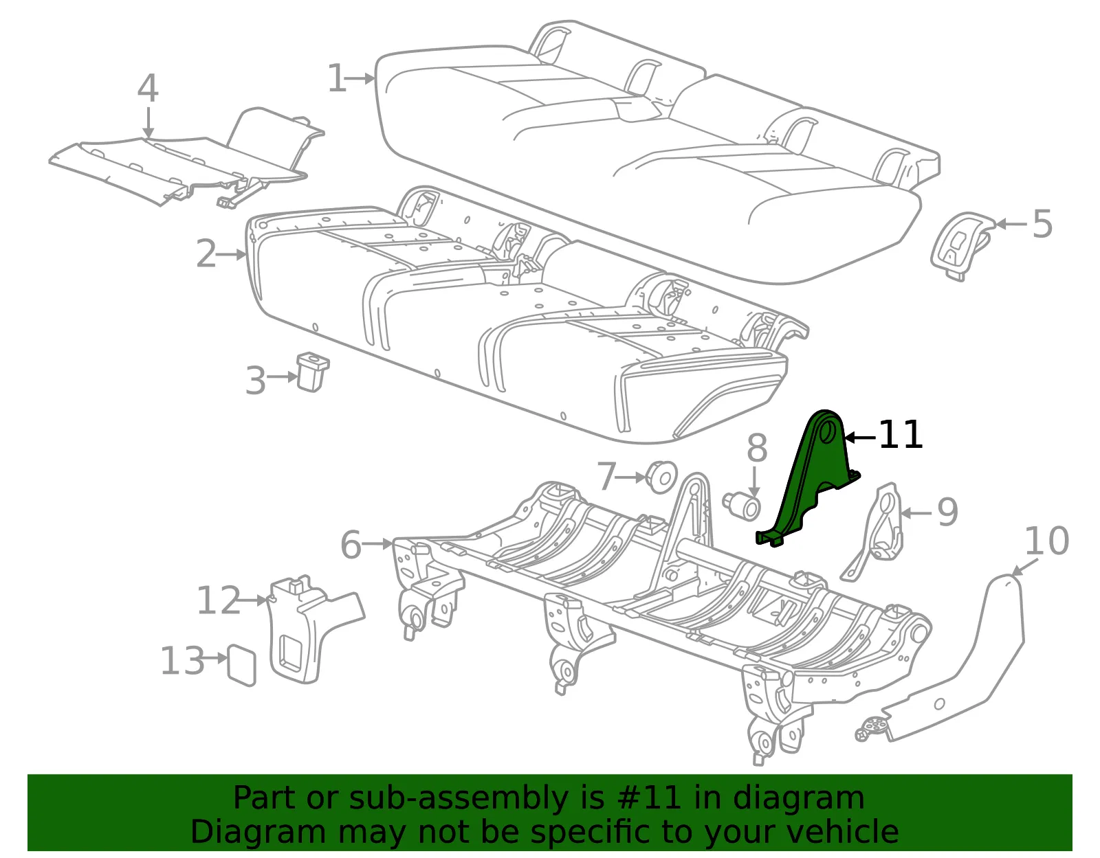Hinge Cover - GM (85100016) - view 3